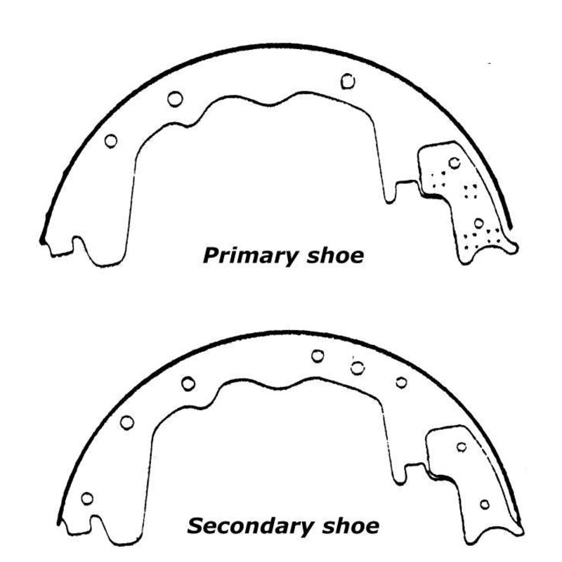Porterfield Brake Shoes for 1990 FORD F350 1 Ton 4WD DRW  3